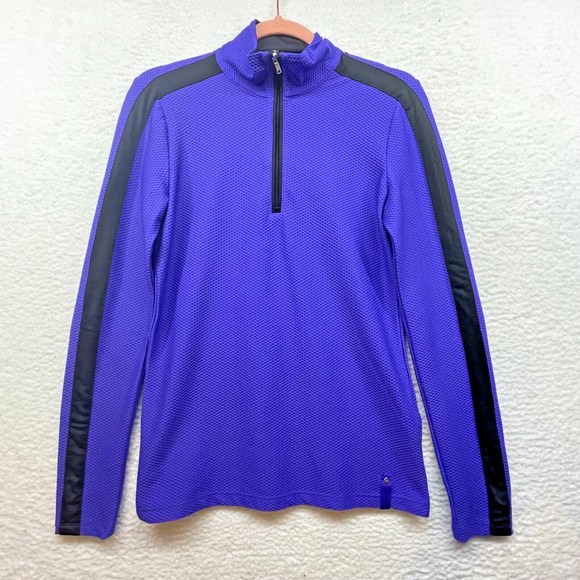 Lauren Ralph Lauren Tops - Lauren Ralph Lauren Shirt Womens Small Purple 1/4 Pullover Active Athletic Gym